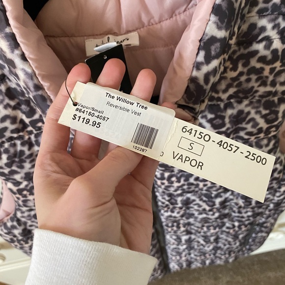 💕 LEOPARD PRINT + PINK REVERSIBLE VEST - Picture 4 of 6